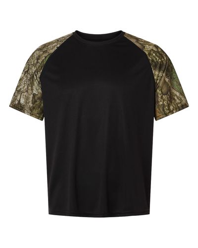 Unisex Realtree® Performance Colorblock T-Shirt - RT2103 image thumbnail Unisex Realtree® Performance Colorblock T-Shirt - RT2103 image thumbnail