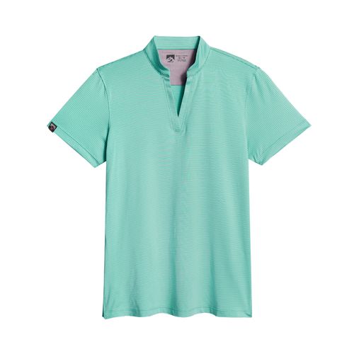 Storm Creek Women's Optimist II Microstripe Short Sleeve Polo image thumbnail
