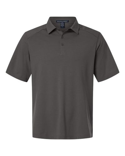Men's Seaton Pebble Textured Polo - DG102 image thumbnail