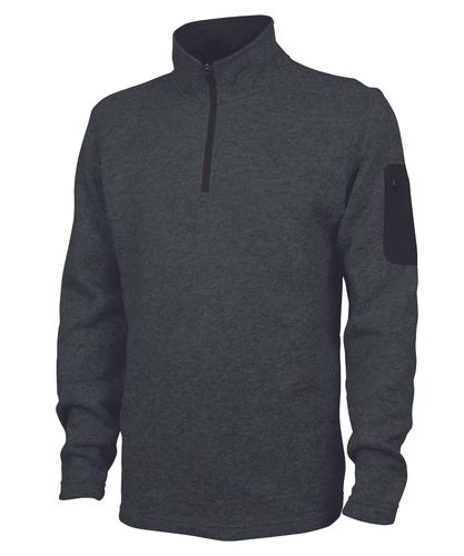 Men's Heathered Fleece Pullover image thumbnail
