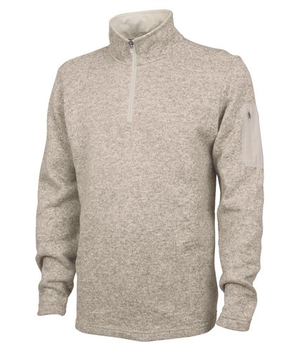 Men's Heathered Fleece Pullover image thumbnail