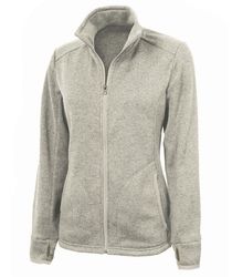 Image of Women's Heathered Fleece Jacket