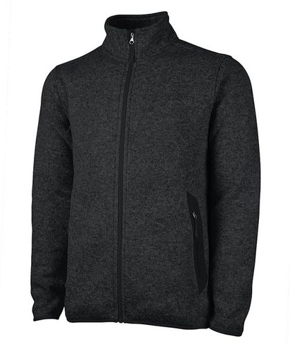 Men's Heathered Fleece Jacket image thumbnail