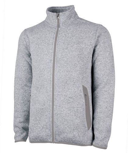 Men's Heathered Fleece Jacket image thumbnail
