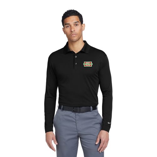 Nike Long Sleeve Dri-FIT Stretch Tech Polo Shirt image thumbnail