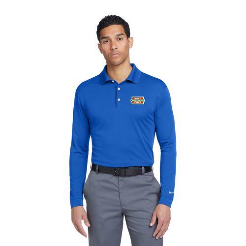 Nike Long Sleeve Dri-FIT Stretch Tech Polo Shirt image thumbnail