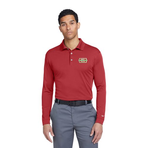 Nike Long Sleeve Dri-FIT Stretch Tech Polo Shirt image thumbnail