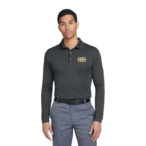 Nike Long Sleeve Dri-FIT Stretch Tech Polo Shirt image thumbnail