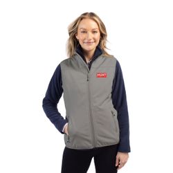 Image of Clique Trail Eco Stretch Softshell Full Zip Vest - Ladies