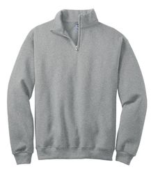 Image of Jerzees - NuBlend 1/4-Zip Cadet Collar Sweatshirt. 995M