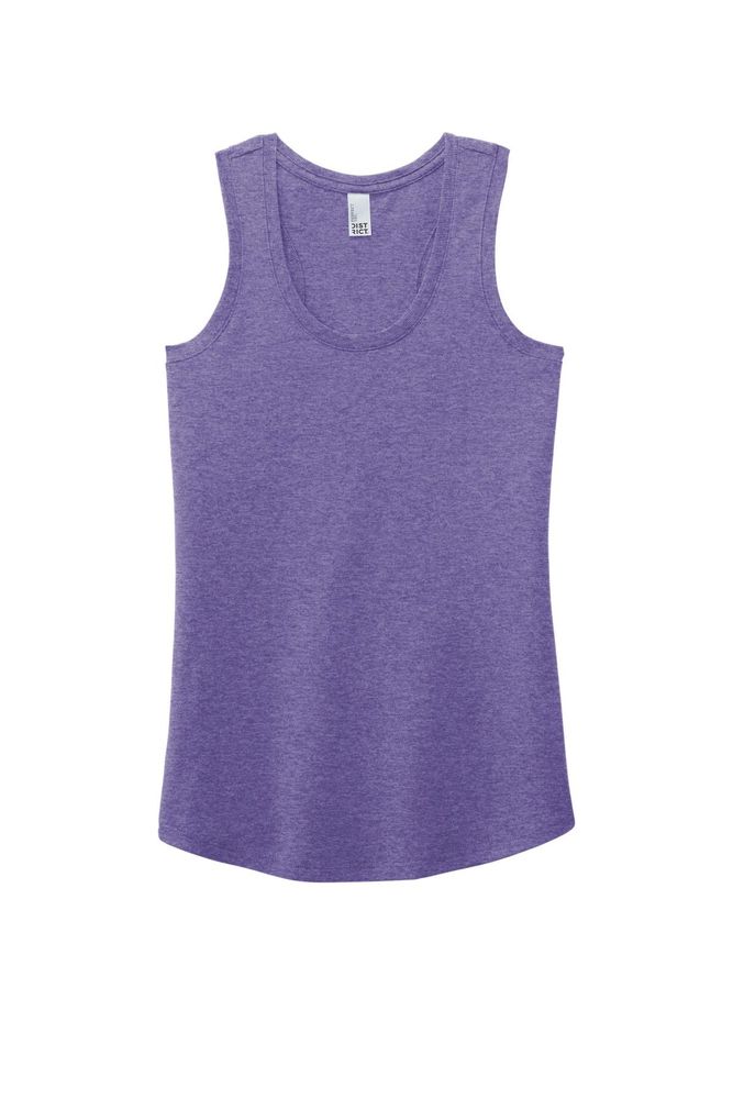 District Women's Perfect Tri Racerback Tank. DM138L primary image