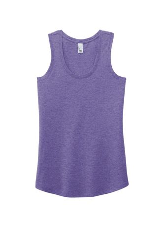 District Women's Perfect Tri Racerback Tank. DM138L image thumbnail