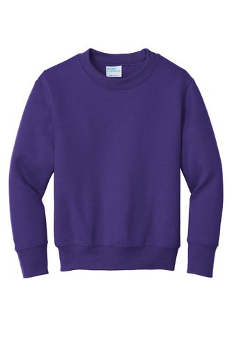 Port & Company - Youth Core Fleece Crewneck Sweatshirt. PC90Y image thumbnail