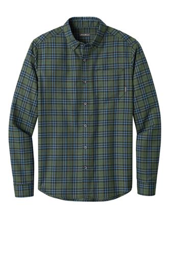 Eddie Bauer Long Sleeve Favorite Flannel Plaid Shirt EB610 image thumbnail