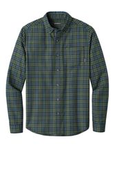 Image of Eddie Bauer Long Sleeve Favorite Flannel Plaid Shirt EB610