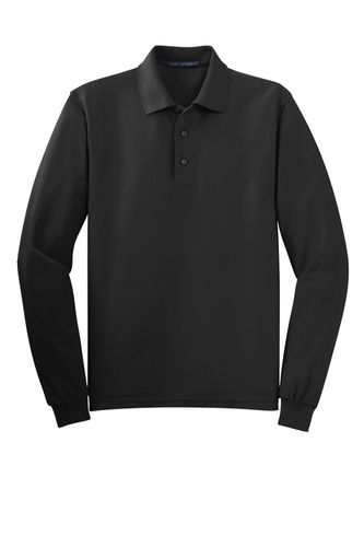 Port Authority Tall Silk Touch Long Sleeve Polo. TLK500LS image thumbnail