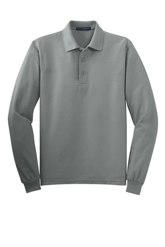 Port Authority Tall Silk Touch Long Sleeve Polo. TLK500LS image thumbnail