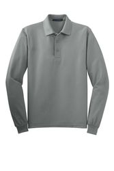 Image of Port Authority Tall Silk Touch Long Sleeve Polo. TLK500LS