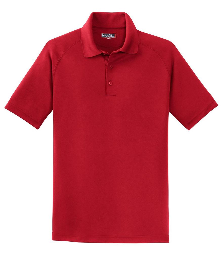 Sport-Tek Dry Zone Raglan Polo. T475 primary image