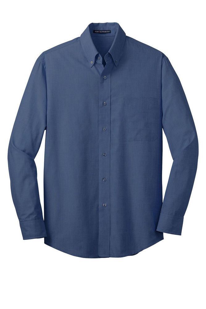 Port Authority Tall Crosshatch Easy Care Shirt. TLS640 primary image