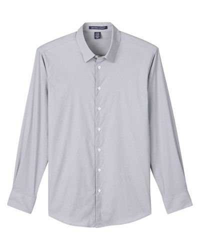 CrownLux Performance® Men's Microstripe Shirt image thumbnail