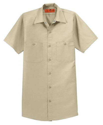 Red Kap Short Sleeve Industrial Work Shirt. SP24 image thumbnail