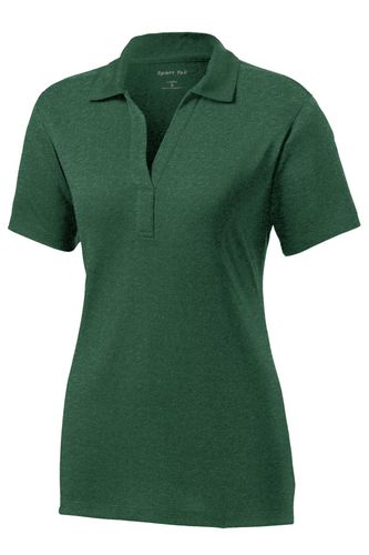 Sport-Tek Ladies Heather Contender Polo. LST660 image thumbnail