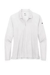 Image of Nike Ladies Dri-FIT Micro Pique 2.0 Long Sleeve Polo NKDC2105