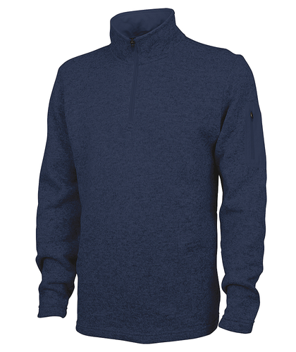 Men's Heathered Fleece Pullover image thumbnail