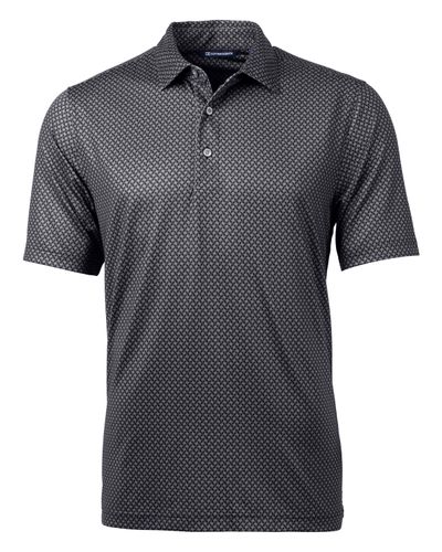 Cutter & Buck Pike Banner Print Stretch Mens Polo image thumbnail