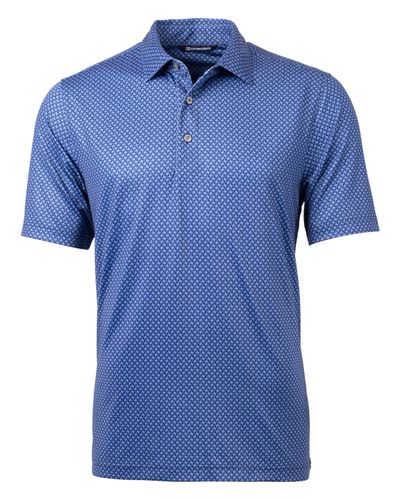 Cutter & Buck Pike Banner Print Stretch Mens Polo image thumbnail