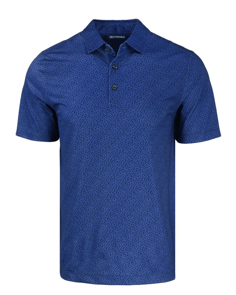 Cutter & Buck Pike Eco Pebble Print Stretch Recycled Mens Polo primary image