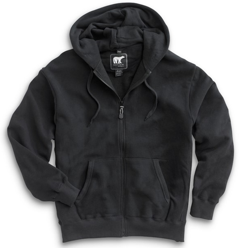 White Bear Heavyweight Full Zip Hoody image thumbnail