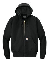 Image of Carhartt Quilted-Flanne-Lined Duck Active Jac. CT106677