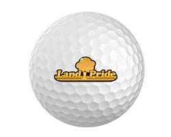 Image of Land Pride Custom Golf Ball - 3 Pack