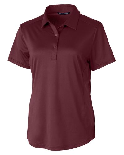 Cutter & Buck Prospect Eco Textured Stretch Recycled Womens Short Sleeve Polo image thumbnail