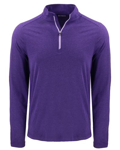 Cutter & Buck Coastline Epic Comfort Recycled Mens Quarter Zip image thumbnail