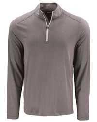 Image of Cutter & Buck Coastline Epic Comfort Recycled Mens Quarter Zip