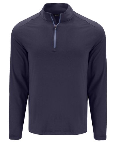 Cutter & Buck Coastline Epic Comfort Recycled Mens Quarter Zip image thumbnail