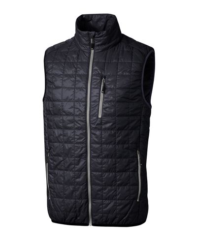 Cutter & Buck Rainier PrimaLoft® Mens Eco Insulated Full Zip Puffer Vest image thumbnail