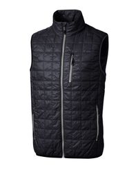 Image of Cutter & Buck Rainier PrimaLoft® Mens Eco Insulated Full Zip Puffer Vest