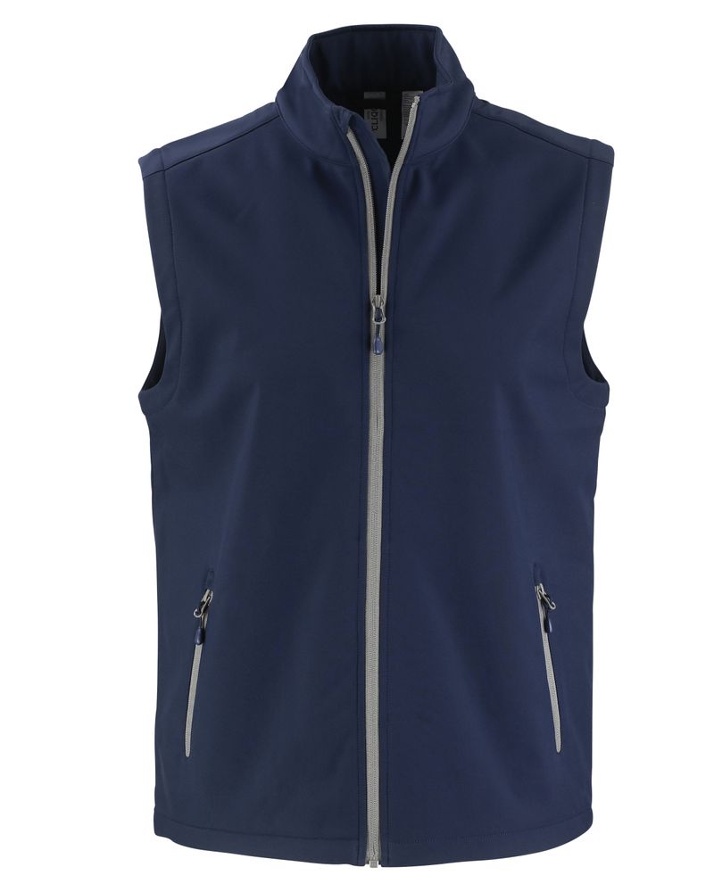 Clique Tempo Stretch Full Zip Mens Softshell Vest primary image