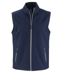 Image of Clique Tempo Stretch Full Zip Mens Softshell Vest