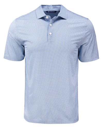 Cutter & Buck Pike Eco Diamond Dot Print Recycled Mens Polo image thumbnail