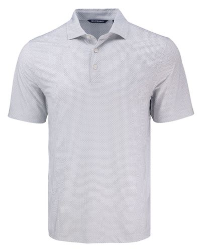 Cutter & Buck Pike Eco Diamond Dot Print Recycled Mens Polo image thumbnail