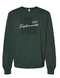 Image of Land Pride 1986 Kansas Implements Crewneck - Tone on Tone