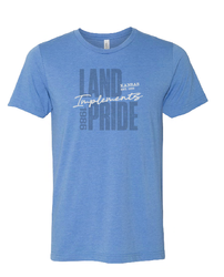 Image of Land Pride 1986 Kansas Implements Tee - Tone on Tone