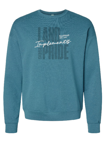 Land Pride 1986 Kansas Implements Crewneck - Tone on Tone image thumbnail