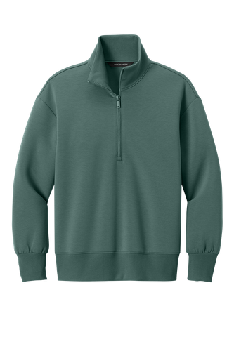 Mercer+Mettle Women's Soft Spacer 1/4-Zip MM3101 image thumbnail