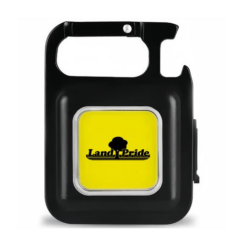 Land Pride Mini Rechargeable COB Flashlight Keychain image thumbnail